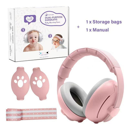 Baby Earmuffs Dual-purpose Head-mounted Noise Protection Sleep 9efe773c 8a4c 4a1c a3c3 9cd22add2573