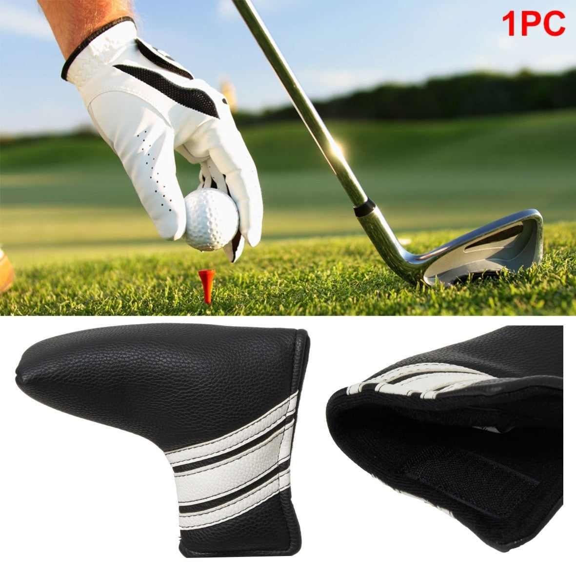 Club Head Cover Golf Push Rod Case PU Cue Sleeve Supplies 9f04d590 7665 4e20 9f0b 5133662c31c9