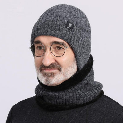 Middle-aged And Elderly People's Hats Men's Winter Warm Wool Hat Ear Protection 9f07b658 9396 45bf 9c02 fad3f4f45d03 trans