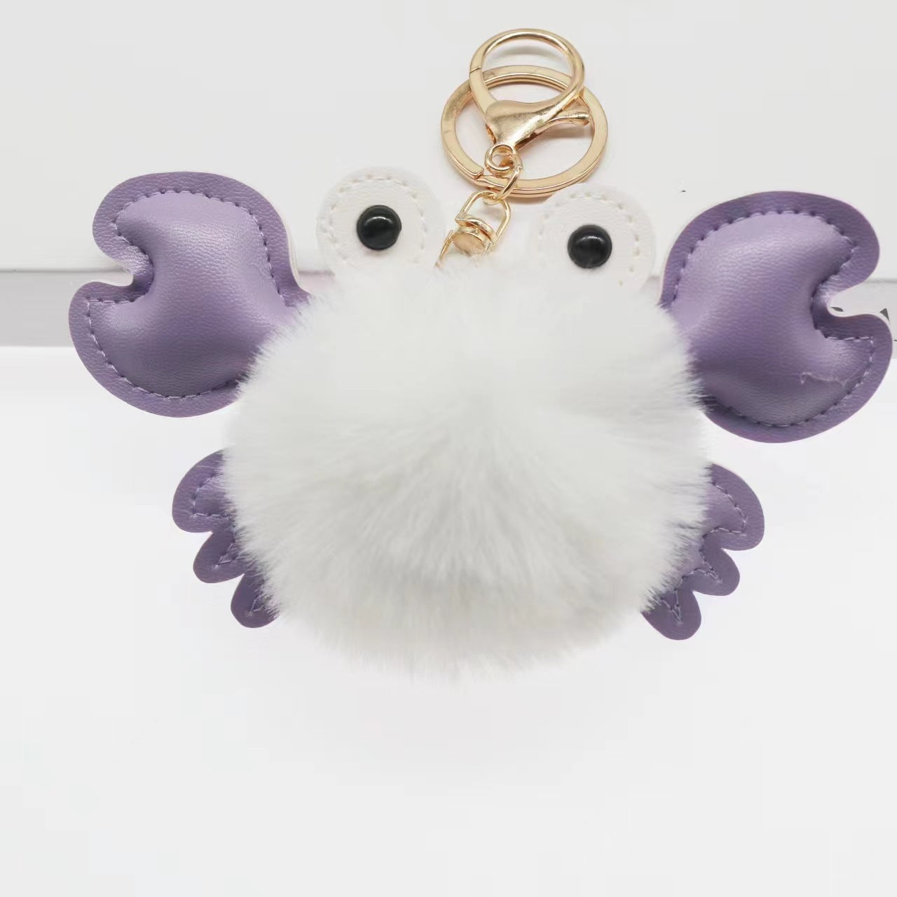 Cartoon Cute Crab Keychain Pendant 9f08f403 6af4 44d8 8ee1 27e8b1508297