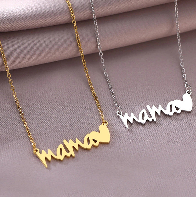 Stainless Steel Letter Necklace Bracelet Jewelry 9f094d27 49f4 49d1 be5c 6c712b95c3e5