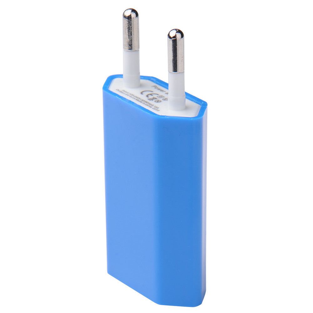 European Standard Mobile Phone Charging Head Single Port Usb Flat Charger Plug - 图片 7