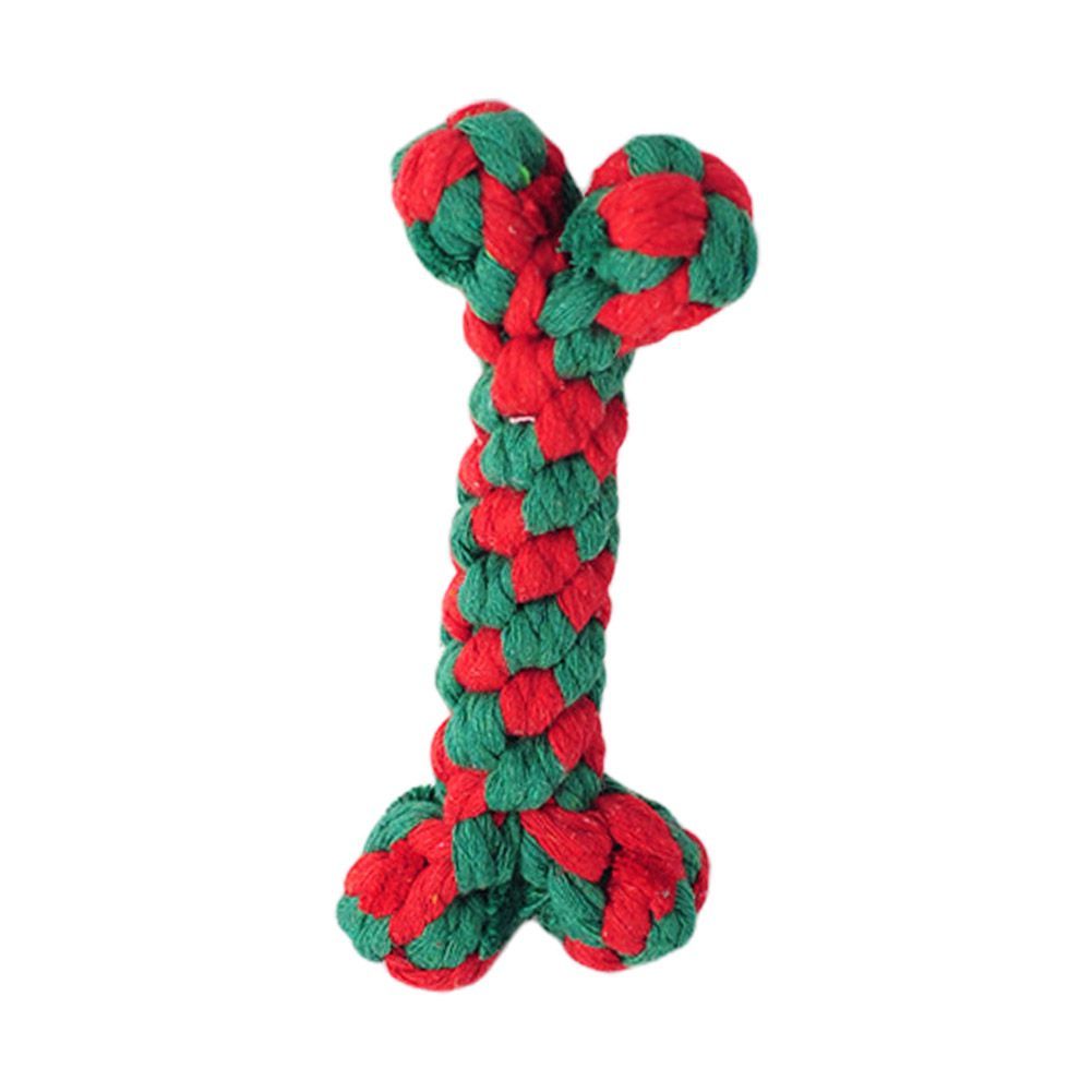 Tooth Cleaning Dog Toy Cotton Thread Christmas Tree Gift Doll 9f375b50 860c 43bb 8a53 aa7038028d2f