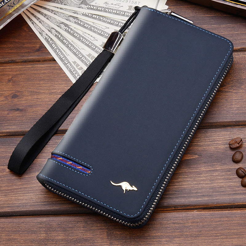 New Men's Wallet Long Zipper 9f47e2fd a704 4d8e 90b7 6ab46d03ef5c