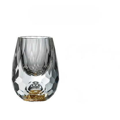 Gold Foil Kingsoft Diamond Crystal White Wine Glass 9f4cec00 3ce6 436c 8085 8bbf11adc205
