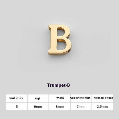 U Perforated 26 English Letters Hardware Accessories 9f66a227 7414 4278 944c e8f58954cee0 trans