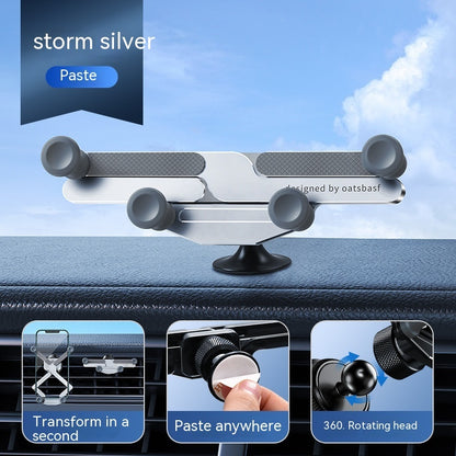 New Invisible Alloy On-board Bracket Paste Gravity Bracket - 图片 8