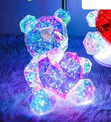 Colorful Luminous Bear Gift Birthday Gift Decoration 9f73cd38 3040 455a be14 421938e15461 trans