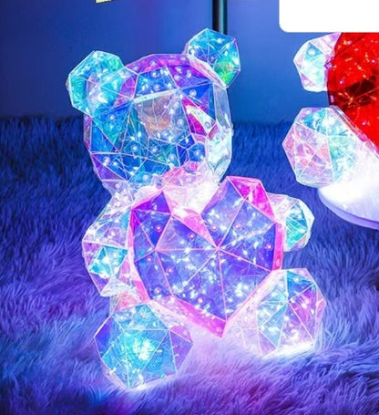 Colorful Luminous Bear Gift Birthday Gift Decoration 9f73cd38 3040 455a be14 421938e15461 trans