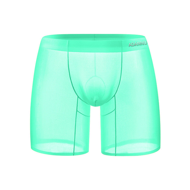 Transparent Ultra-thin Ice Silk Men's Boxer Sports Short-length Pants 9f7bcb42 06f2 447b b555 3533140a44f8