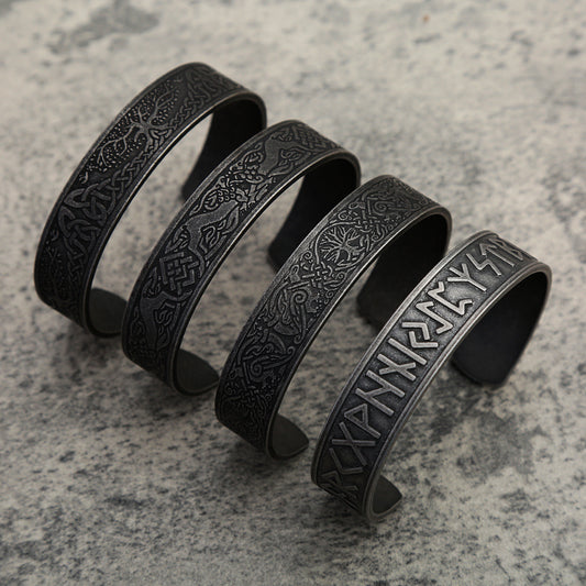 Stainless Steel Jewelry Personality Retro Viking Bracelet 9f7ecbc2 b32c 4472 a0ec 33213b2030a7