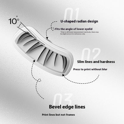 Double-headed Lower Eyelash Seal Eyeliner Eyeliner Two-in-one Not Easy To Makeup