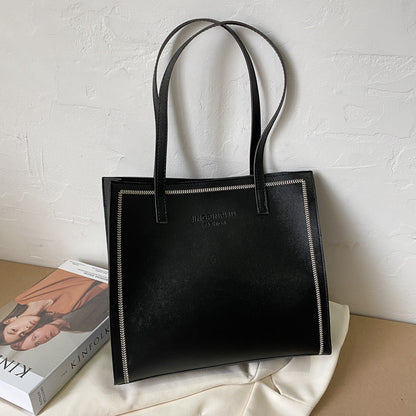 Large Capacity Shoulder Solid Color Tote Simple Tote Bag 9fa80a78 acdd 4cfb a677 ff4fb50b4c3d