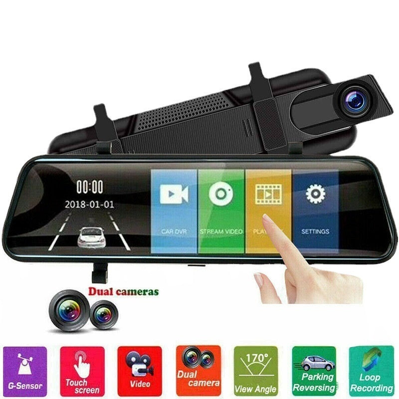 HD 1080p Dual Lens Rearview Mirror Recorder 9fbf98e8 5b7d 48e8 b1a7 3c95fa5381f5
