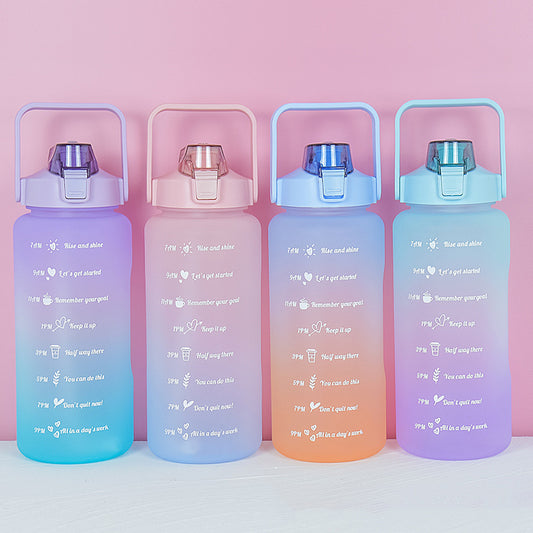 Gradient 2L Straight Frosted Straw Cup 9fcc1a3f 3964 45f3 888f eae3e1a5dddc