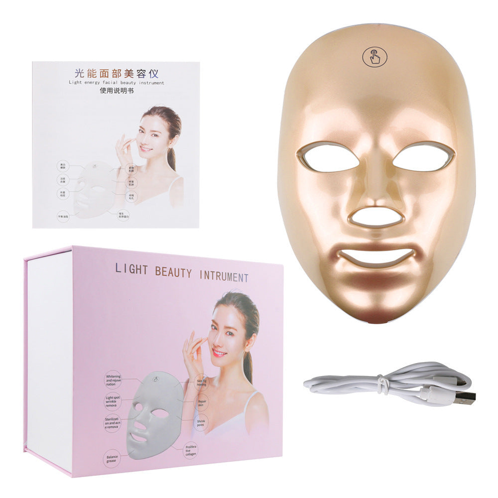 Touch Screen Seven-color Light Mask LED Photon Skin Rejuvenation 9fd07ae2 ec18 4657 8874 633f38dab6d8