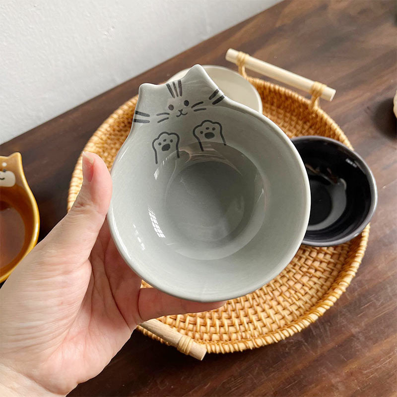 Cartoon Cat Bear Ceramic Plate Household Soy Vinegar Sauce Dipping Seasoning Dish 9fdf04e8 4d8f 454d a5b4 92f9e842ae4e