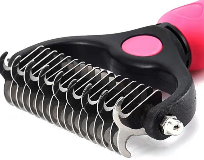 Stainless Steel Hair Removal Cleaning And Opening The Knot Comb 9fef8482 67ba 4cbd 920b fdd4d0841e7a