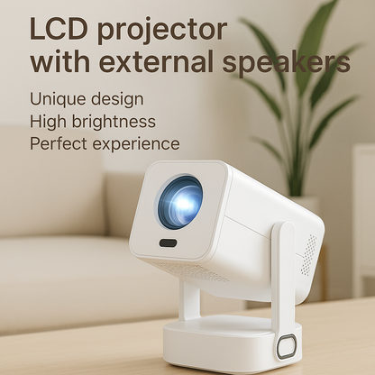 C360 Mini Smart Projector – Portable 720P LED, 300 ANSI Lumens, Android 13.0 C360 projector