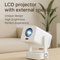 C360 Mini Smart Projector – Portable 720P LED, 300 ANSI Lumens, Android 13.0 C360 projector