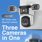 Tri - Lens Guardian: Unrivaled 360° Security Camera for All Scenarios CS621SR 1