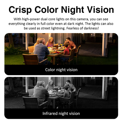 Tri - Lens Guardian: Unrivaled 360° Security Camera for All Scenarios CS621SR 5