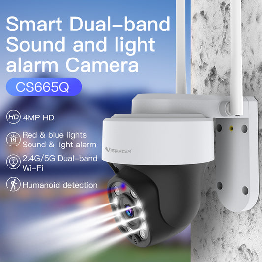 Advanced Security Camera: AI - Driven, Vision - Enabled, Theft - Deterring CS665Q 1