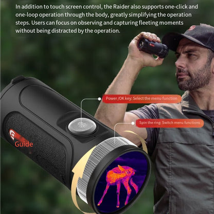 Guide Raider TE211M Thermal Imager – 205g Pocket-size Infrared Camera