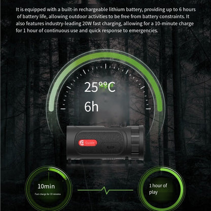 Guide Raider TE211M Thermal Imager – 205g Pocket-size Infrared Camera