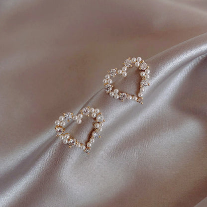Wine Red Bean-shaped Stud Earrings Retro O1CN010D0gPL20nVVS2DAGi  2204814786894 0 cib