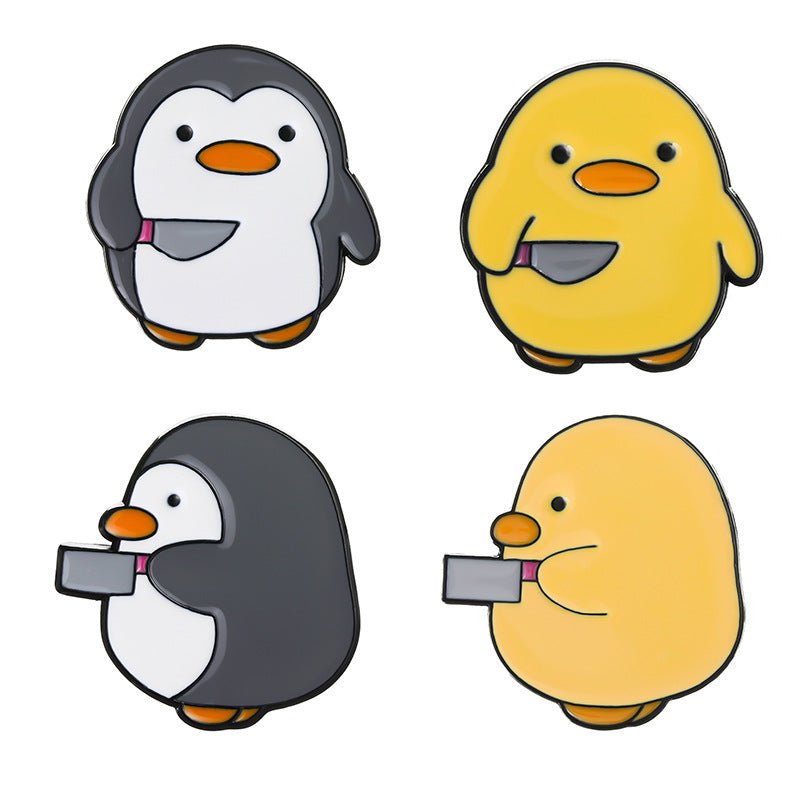 Penguin Little Yellow Duck Brooch O1CN012GHxUg1ovxDpnRnGB  2207620735288 0 cib