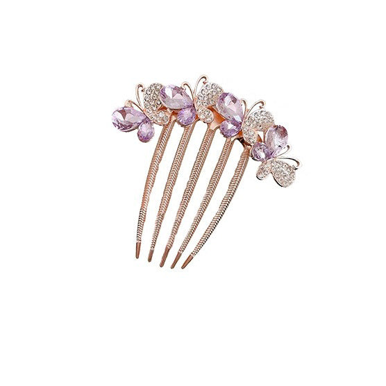 Rhinestone Butterfly Insert Comb For Updo Barrettes O1CN012K3qos1ycqxxyDO8Y  2206483346600 0 cib