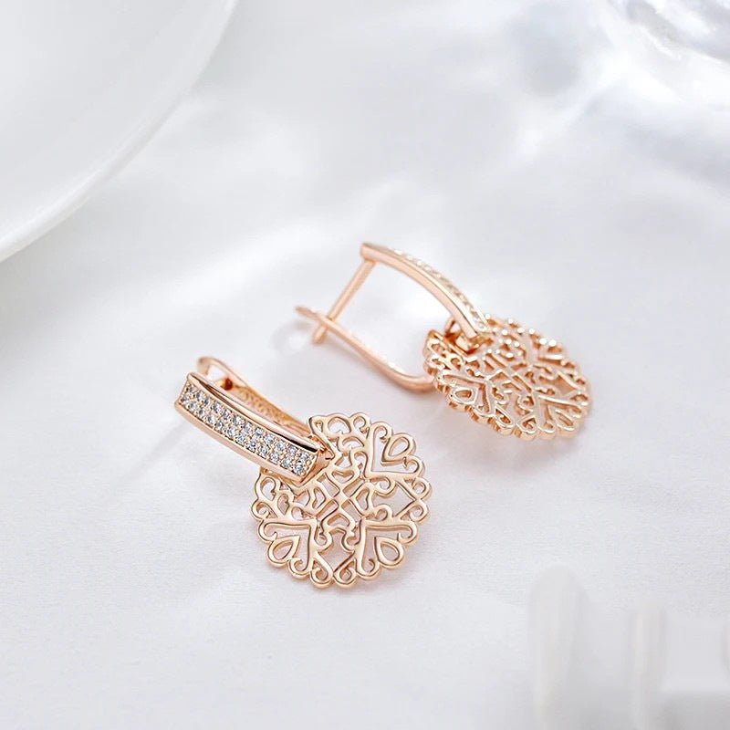 Natural Zircon Women's Pendant Earrings O1CN013aAIxT21PWK2Ajzd3  3383596977 0 cib