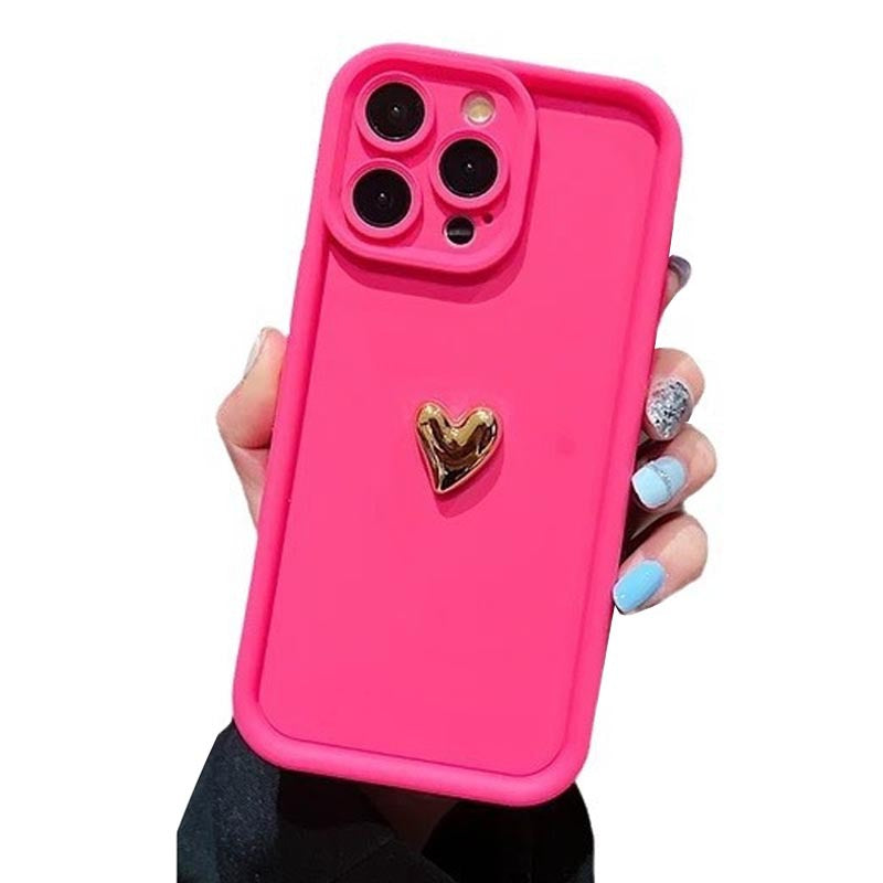 Frosted Three-dimensional Electroplating Golden Love All-inclusive Phone Case O1CN014TbkSI1Mysh9KfXHI  2209951271504 0 cib