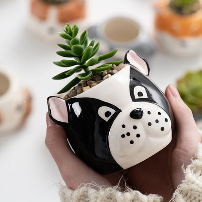 Ceramic Cartoon Animal Flowerpot Home Gardening O1CN015YNx8x2DiY8lOp2HW  2208433478643 0 cib