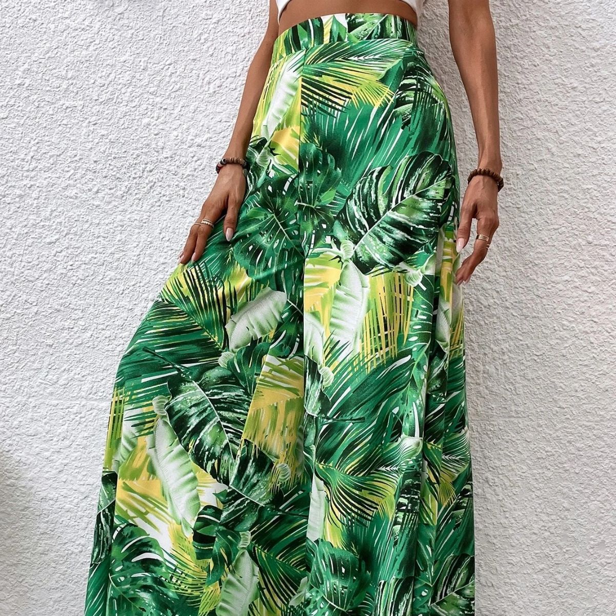 Fashionable Chiffon Floral Wide-leg Pants For Women O1CN0189X68X1njIi9L7e2R  2216440985125 0 cib
