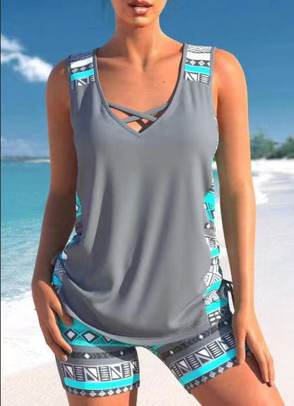 Women's Printed Lace Two-piece Swimsuit O1CN019Dg1Bm21IeG3yBi7G  2924076962 0 cib