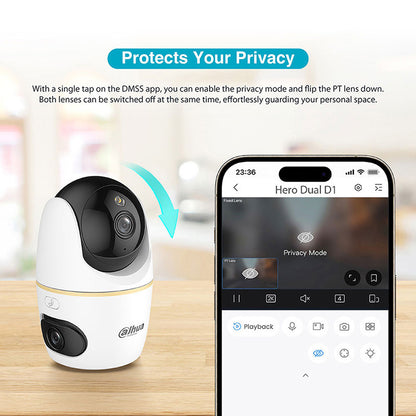 Dahua 5 5MP Wi-Fi Dual-Lens camera Dahua International yiwu source H5D-5F - 图片 3