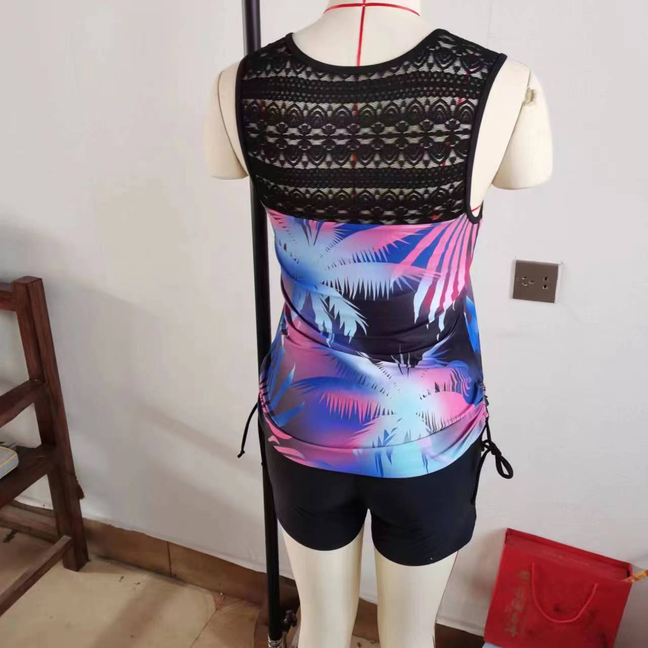 Women's Printed Lace Two-piece Swimsuit O1CN01B6x3QZ21IeE7O5bM0  2924076962 0 cib