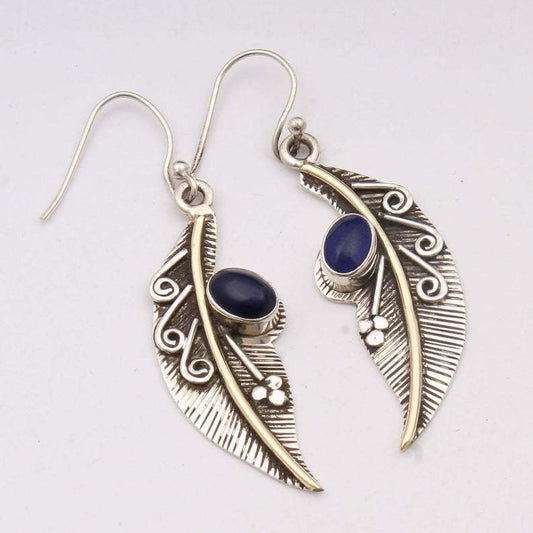 Creative Retro Feather Pendant Earrings For Women O1CN01BFApdn1dZYEyCSDFc  2216543453750 0 cib