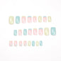 Simple Yellow And Blue Combo Small Flower Manicure Wear Nail O1CN01BUm4eR1kAXi4azTQg  2213994714643 0 cib