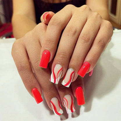 Women's European, American And French Style Pieces Fake Nail Patch O1CN01BXIlxw2EzmdfjkyI3  3195558816 0 cib