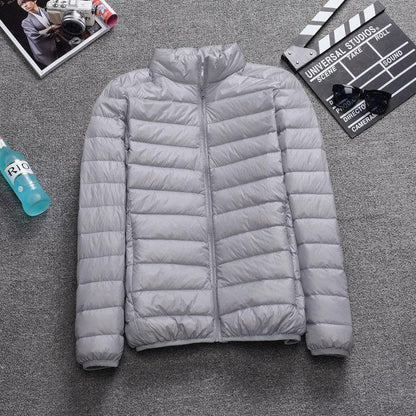 Men's Short Plus Size Lightweight Feather Jacket O1CN01BaaFWT1LFhqs1MKng  2215835611270 0 cib