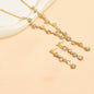Fashion Crystal Necklace Ear Stud Bracelet Jewelry Accessories O1CN01BlhOku1ynqRT2IuHv  1988846624 0 cib