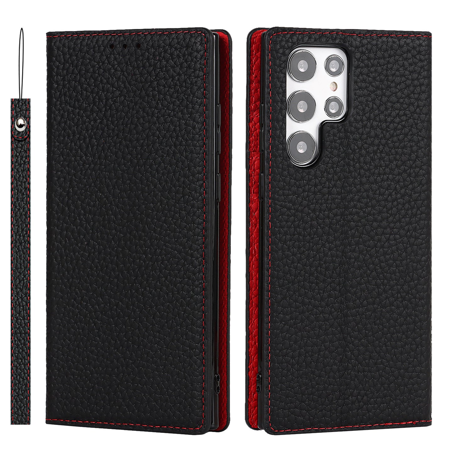 Galaxy S24 Ultra Case Litchi Leather Phone Case O1CN01DySeeL1khWBKsobXn  2872134715 0 cib