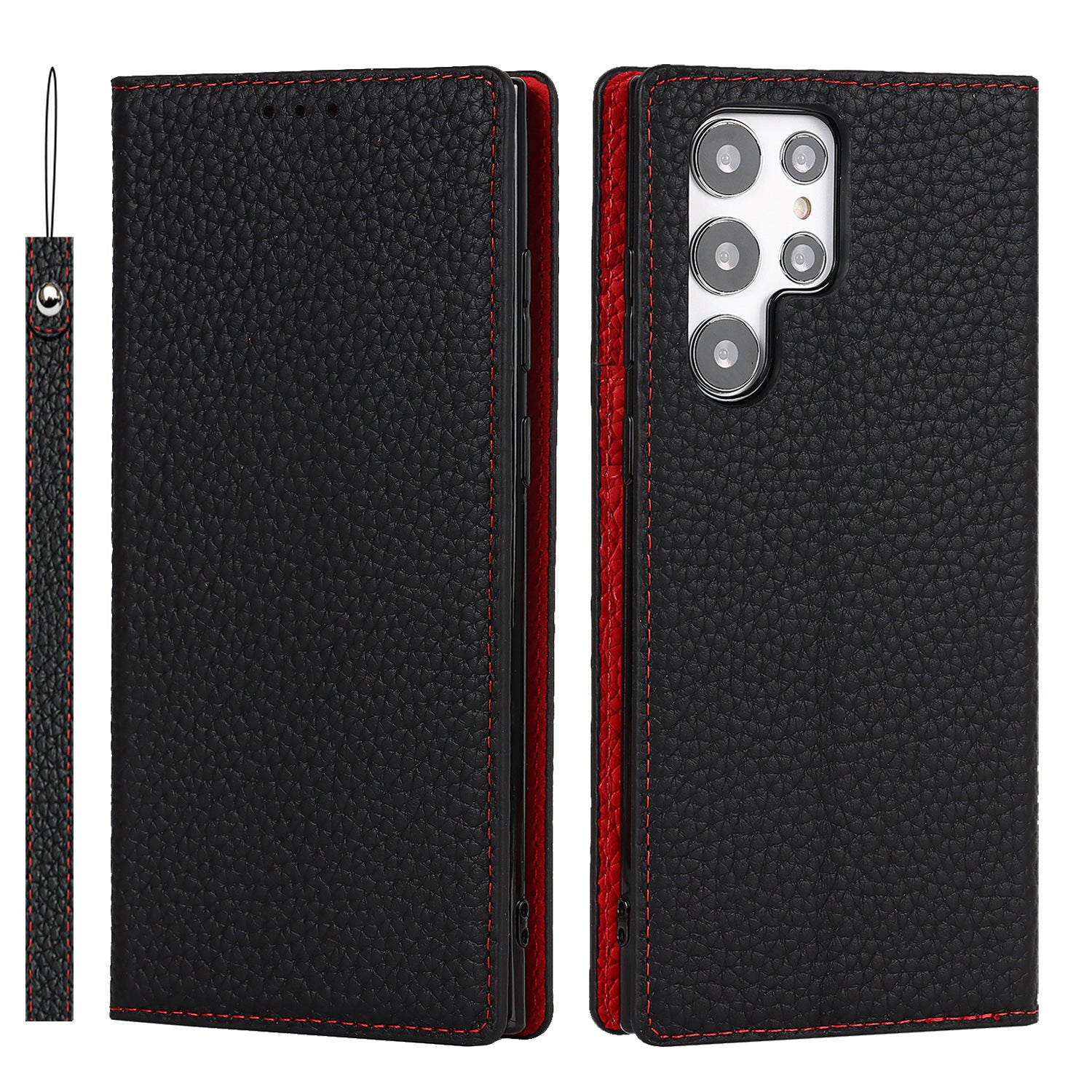 Galaxy S24 Ultra Case Litchi Leather Phone Case O1CN01DySeeL1khWBKsobXn  2872134715 0 cib