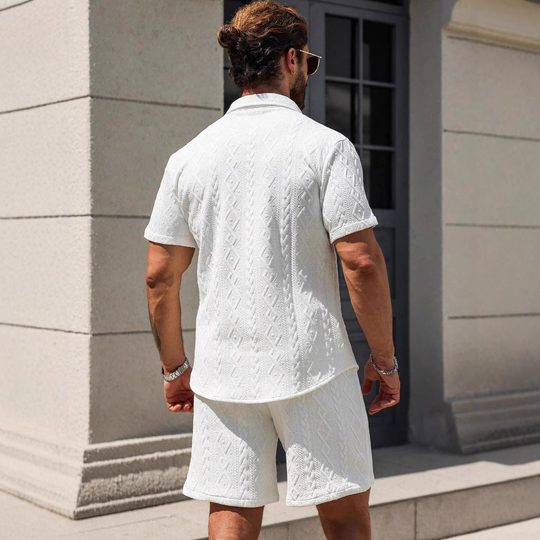 Men's Shirt Casual Loose Short Sleeves Shorts O1CN01FcZI7L1KjBvIdp7jc  2216606661199 0 cib
