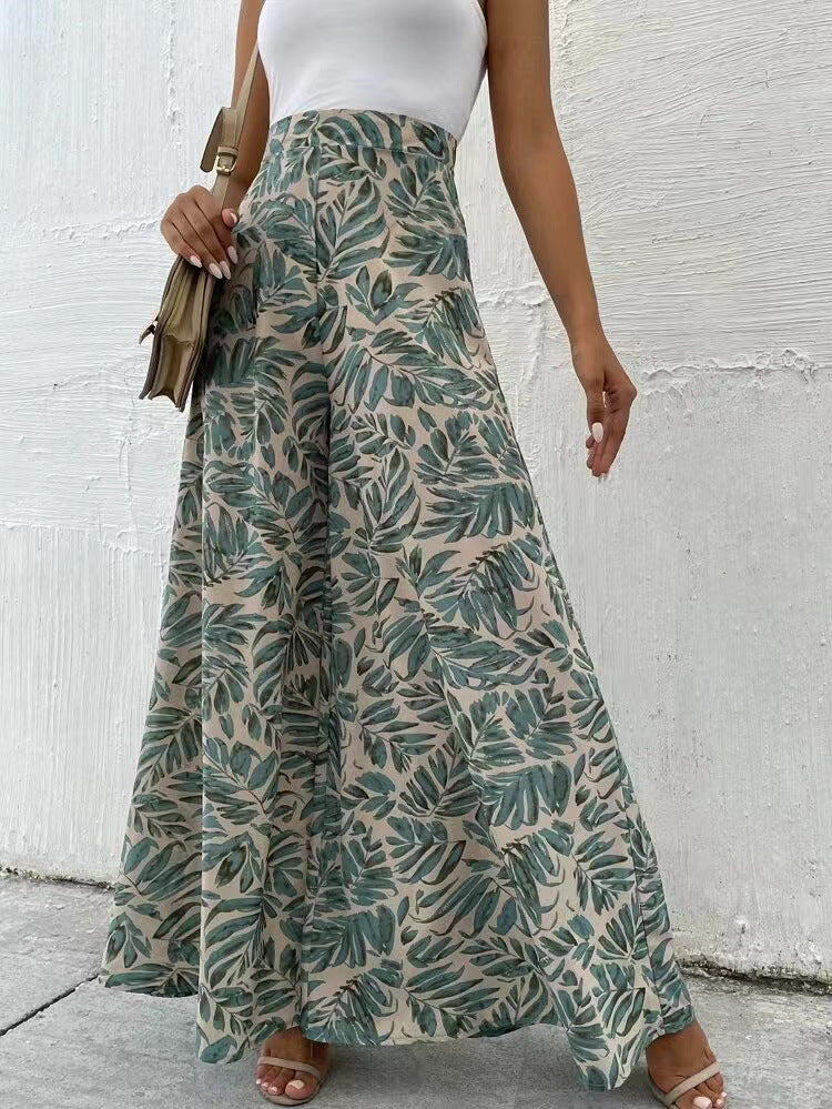 Fashionable Chiffon Floral Wide-leg Pants For Women O1CN01GGpSdk1njIiAVPog5  2216440985125 0 cib