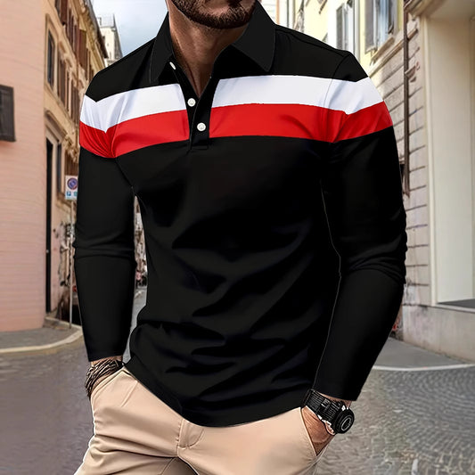 Men's Button Casual Slim Lapel 3D Printed Long Sleeve O1CN01GJVrkE1e0ZcZCLc7j  2218449613809 0 cib