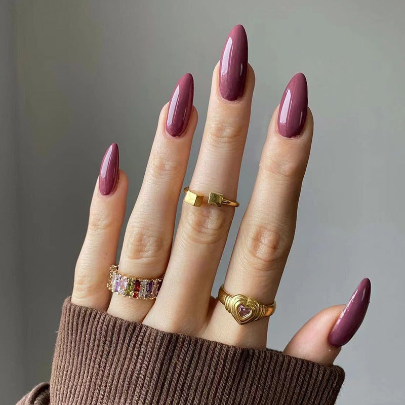 Wear Armor Mid-length  Solid Color Nail Shaped Piece O1CN01GKr4sy2NGHiFQi33x  4234819935 0 cib